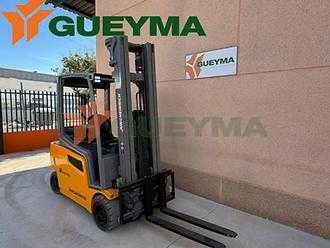 Used Forklift Truck JUNGHEINRICH EFG-320 ELEKTRO VIERRADFRONTSTAPLER (13050279)