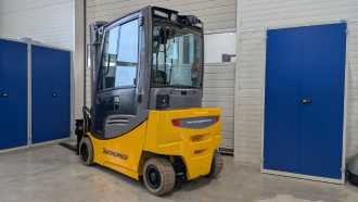 Used Forklift Truck JUNGHEINRICH EFG 320 G120-480DZ ELEKTRO VIERRADFRONTSTAPLER (13074447)