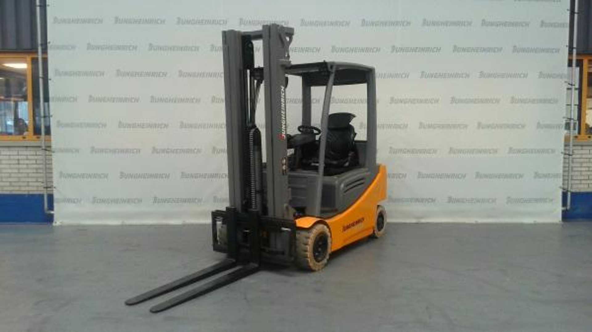 Used Forklift Truck JUNGHEINRICH EFG 320 GE115-500DZ ELEKTRO VIERRADFRONTSTAPLER (13076172)