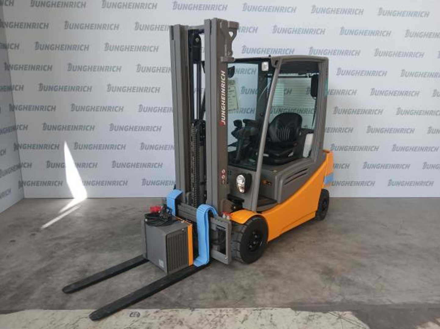 Used Forklift Truck JUNGHEINRICH EFG 320 MP GE 115-500 DZ ELEKTRO VIERRADFRONTSTAPLER (13070437)