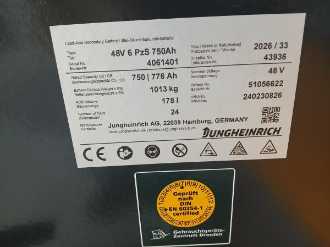 Used Forklift Truck JUNGHEINRICH EFG 320 MP GE 115-500 DZ ELEKTRO VIERRADFRONTSTAPLER (13070437)