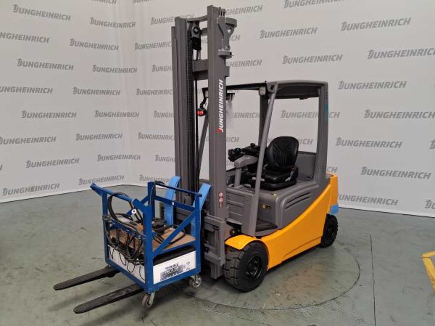 Used Forklift Truck JUNGHEINRICH EFG 320 SP GE 115-400 ZT ELEKTRO VIERRADFRONTSTAPLER (13060318)