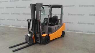 Used Forklift Truck JUNGHEINRICH EFG 320 SP GE 115-440 DZ ELEKTRO VIERRADFRONTSTAPLER (13055802)