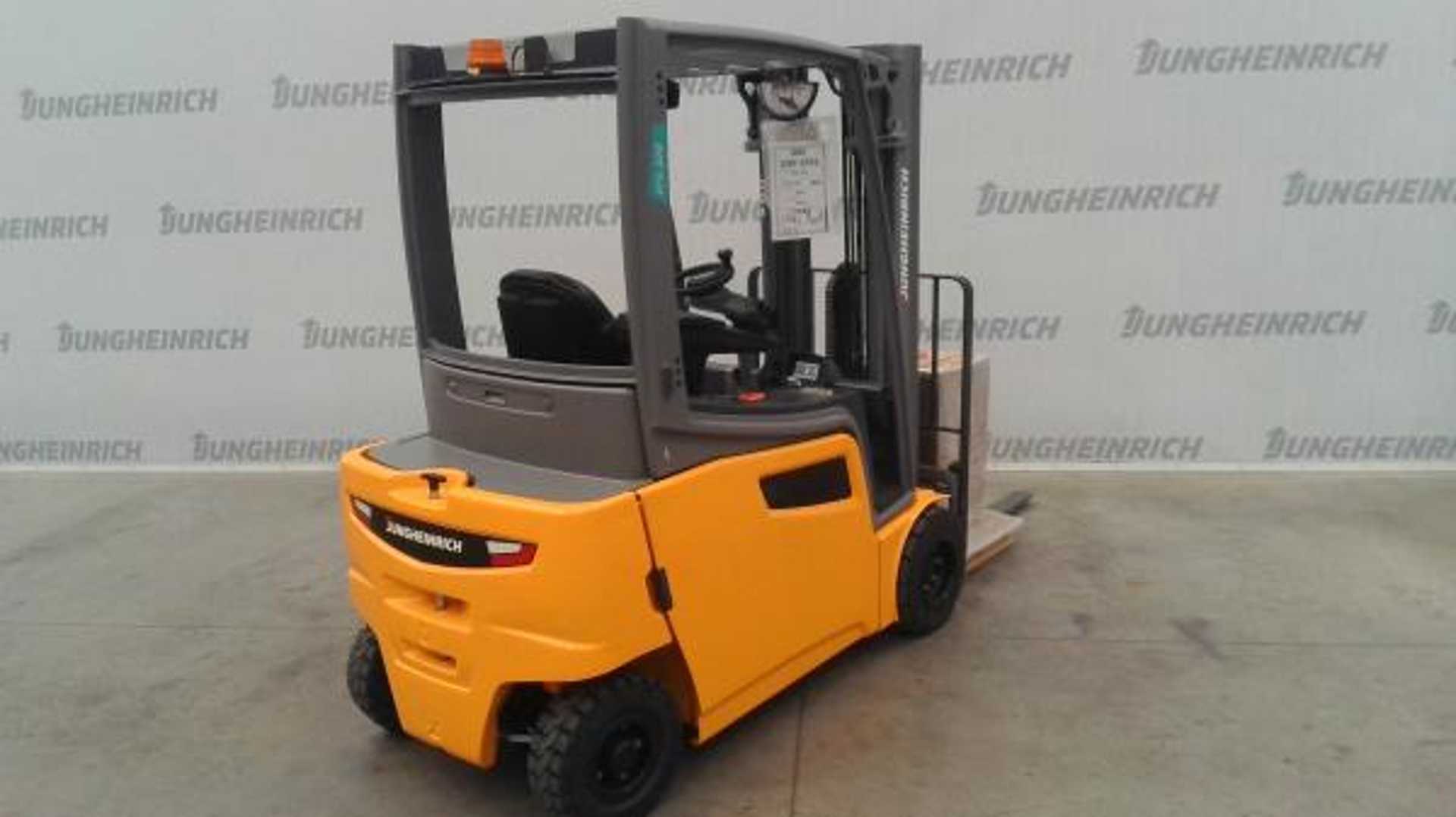 Used Forklift Truck JUNGHEINRICH EFG 320 SP GE 115-440 DZ ELEKTRO VIERRADFRONTSTAPLER (13073741)