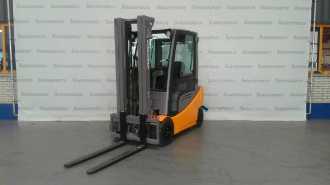 Used Forklift Truck JUNGHEINRICH EFG 320 SP GE 115-464 DZ ELEKTRO VIERRADFRONTSTAPLER (13062811) backdrop