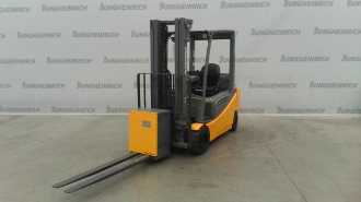 Used Forklift Truck JUNGHEINRICH EFG 320 SP GE 180-470 DZ ELEKTRO VIERRADFRONTSTAPLER (12989044)