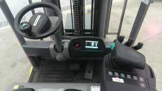 Used Forklift Truck JUNGHEINRICH EFG 320 SP GE 180-470 DZ ELEKTRO VIERRADFRONTSTAPLER (12989044)