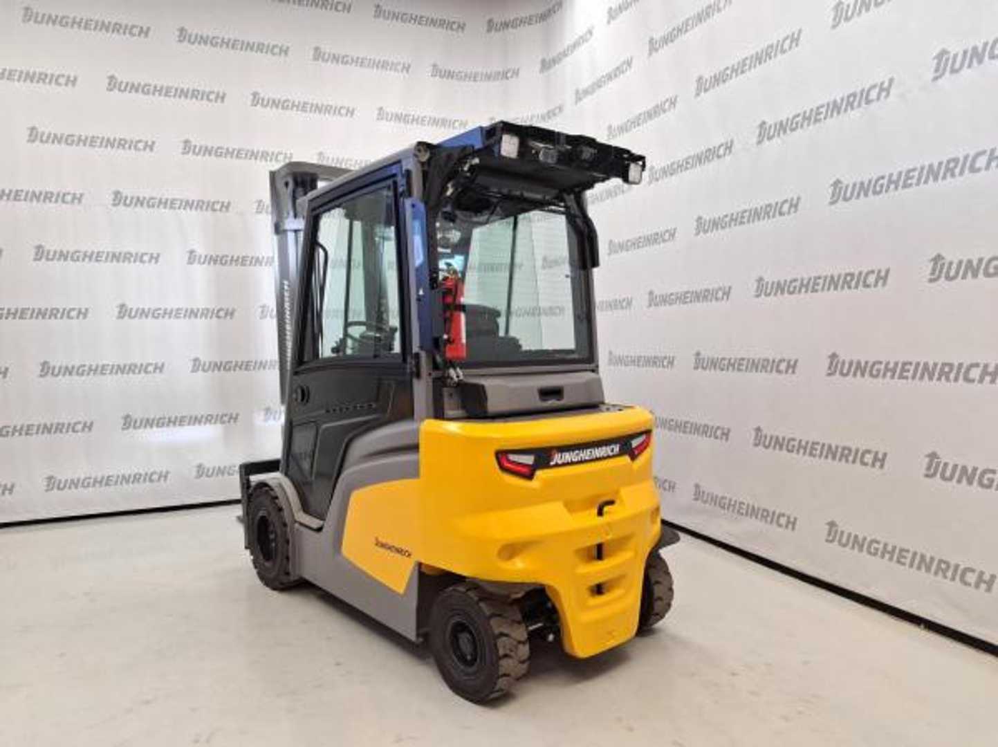 Used Forklift Truck JUNGHEINRICH EFG 425 DP ZVG 110-370 ZT ELEKTRO VIERRADFRONTSTAPLER (13033988)