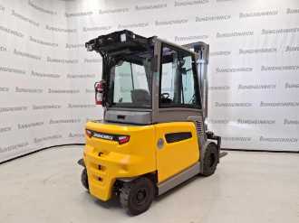 Used Forklift Truck JUNGHEINRICH EFG 425 DP ZVG 110-370 ZT ELEKTRO VIERRADFRONTSTAPLER (13033988)