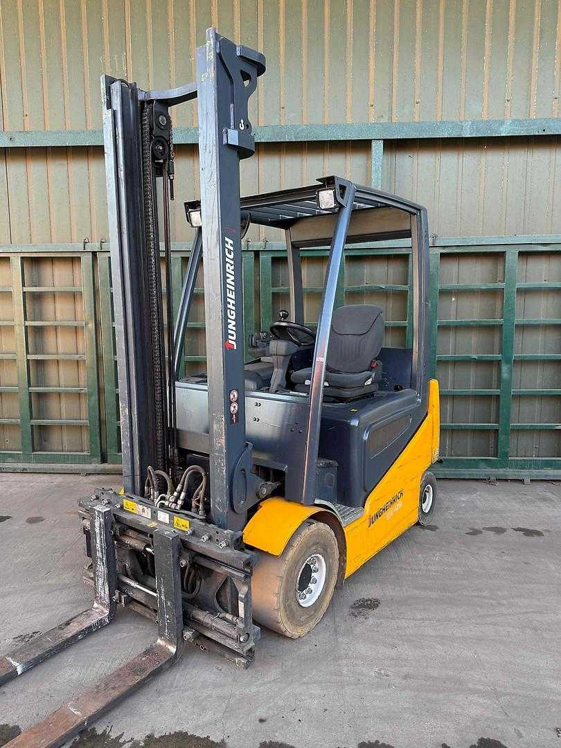 Used Forklift Truck JUNGHEINRICH EFG 425 K ELEKTRO VIERRADFRONTSTAPLER (13030909)