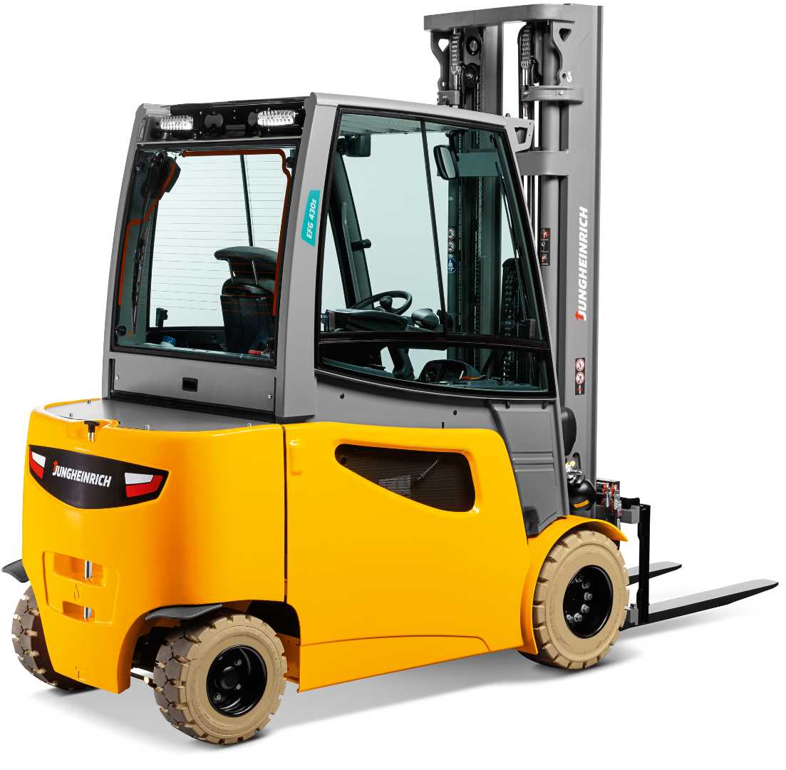 Used Forklift Truck JUNGHEINRICH EFG 425 SP GE 115-550 DZ ELEKTRO VIERRADFRONTSTAPLER (13060811)