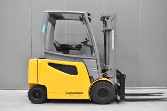 Used Forklift Truck JUNGHEINRICH EFG 425 k /56731/ ELEKTRO VIERRADFRONTSTAPLER (13029657)