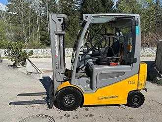 Used Forklift Truck JUNGHEINRICH EFG 425k - 440DZ ELEKTRO VIERRADFRONTSTAPLER (13055798)