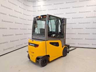 Used Forklift Truck JUNGHEINRICH EFG 425k DP GE 120-500 DZ ELEKTRO VIERRADFRONTSTAPLER (13005207)