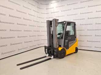 Used Forklift Truck JUNGHEINRICH EFG 425k DP GE 120-500 DZ ELEKTRO VIERRADFRONTSTAPLER (13005207)