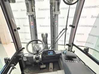 Used Forklift Truck JUNGHEINRICH EFG 425k DP GE 120-500 DZ ELEKTRO VIERRADFRONTSTAPLER (13005207)