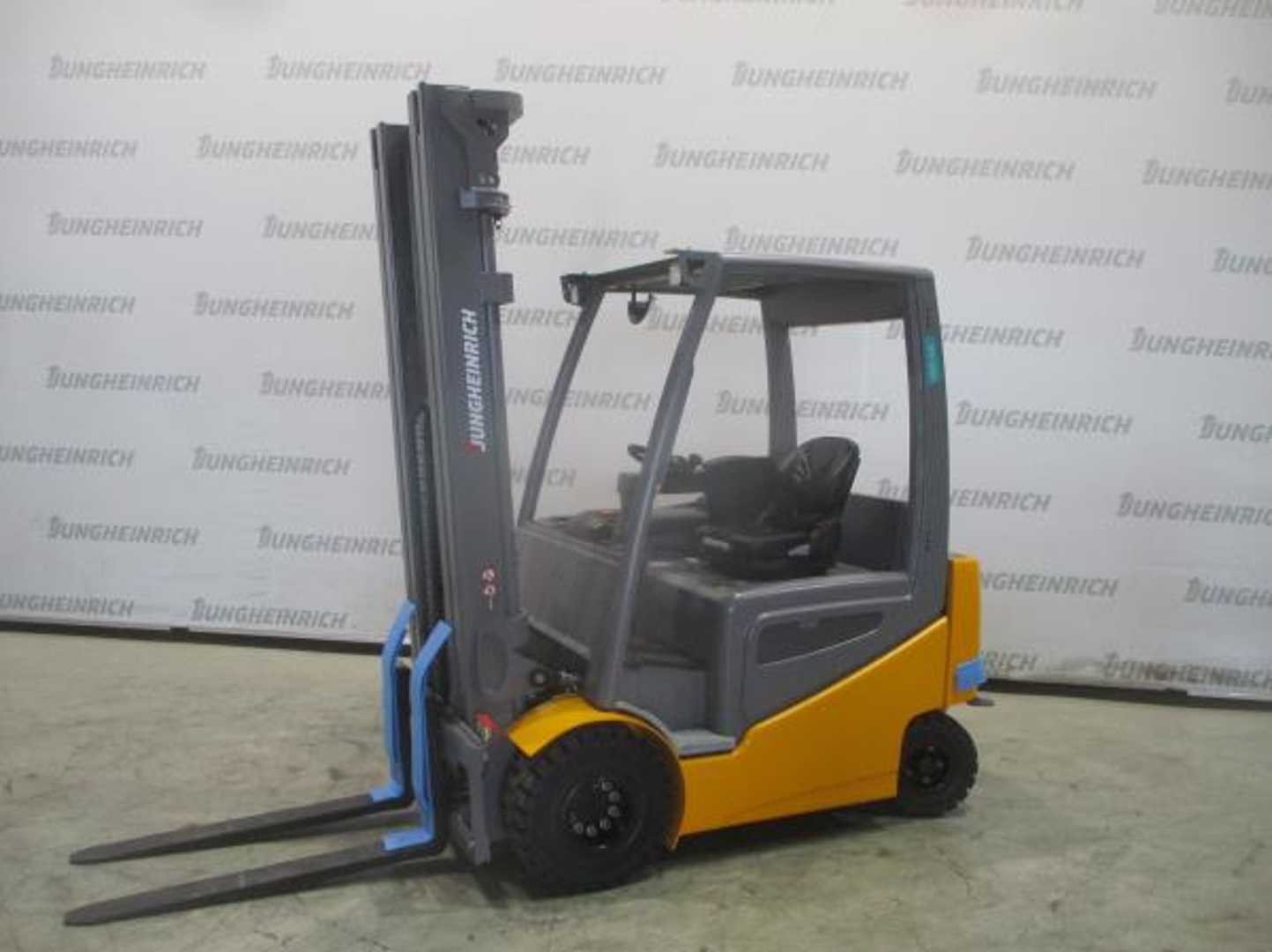 Used Forklift Truck JUNGHEINRICH EFG 425k GE 115-600 DZ ELEKTRO VIERRADFRONTSTAPLER (13067454)