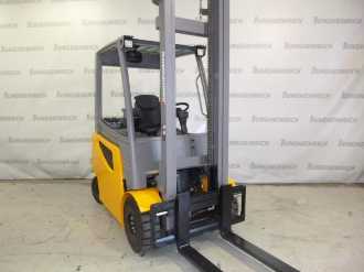 Used Forklift Truck JUNGHEINRICH EFG 425k SP GE 115-430 ZT ELEKTRO VIERRADFRONTSTAPLER (13040066) backdrop