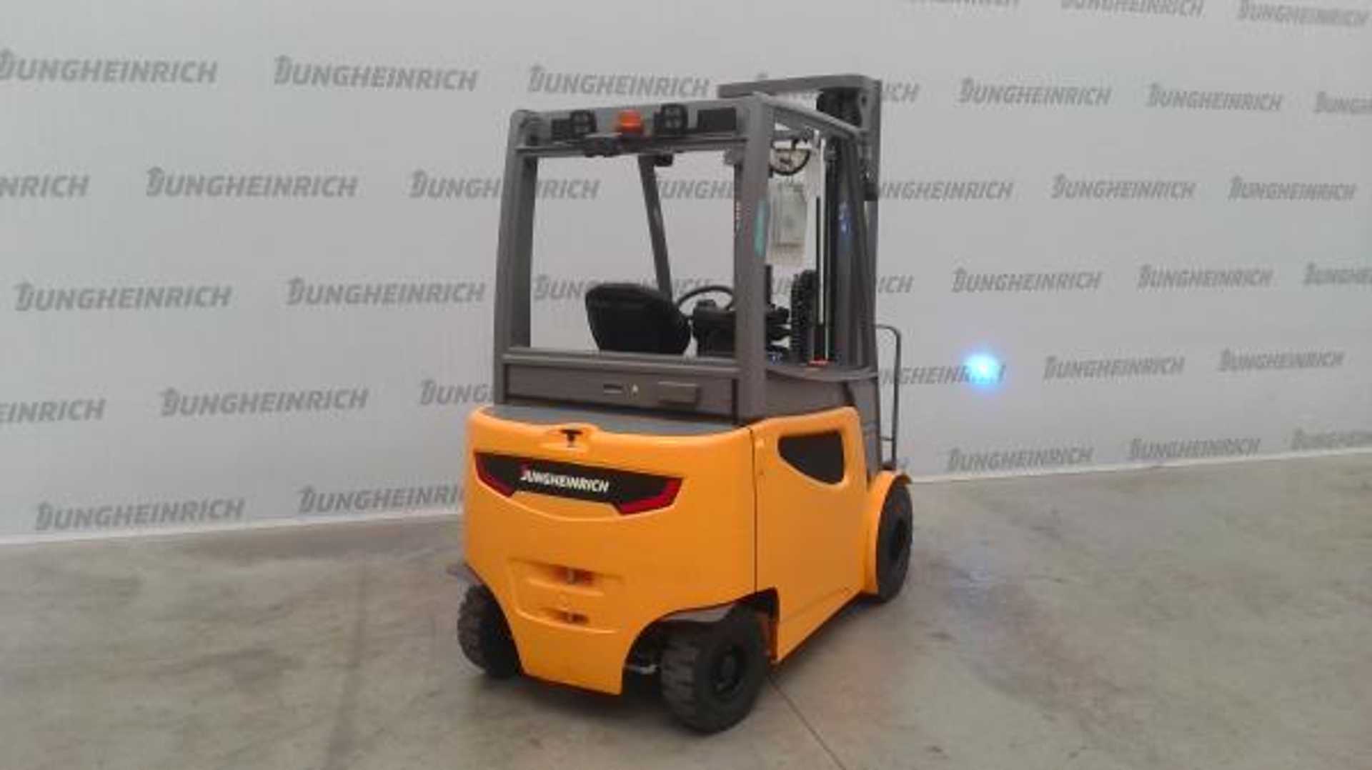 Used Forklift Truck JUNGHEINRICH EFG 425k SP GE 115-550 DZ ELEKTRO VIERRADFRONTSTAPLER (13045690)