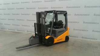 Used Forklift Truck JUNGHEINRICH EFG 425k SP GE 140-440 DZ ELEKTRO VIERRADFRONTSTAPLER (12913144)