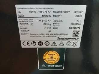 Used Forklift Truck JUNGHEINRICH EFG 425s MP G+E 115-500 DZ ELEKTRO VIERRADFRONTSTAPLER (13070436)