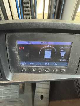 Used Forklift Truck JUNGHEINRICH EFG 430 / 2456 Std. ELEKTRO VIERRADFRONTSTAPLER (13062685)