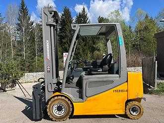 Used Forklift Truck JUNGHEINRICH EFG 430 - 400ZT ELEKTRO VIERRADFRONTSTAPLER (13037238)