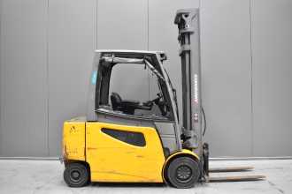 Used Forklift Truck JUNGHEINRICH EFG 430 /58563/ ELEKTRO VIERRADFRONTSTAPLER (13072573)