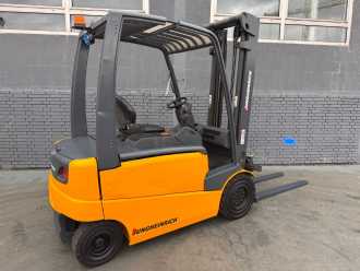 Used Forklift Truck JUNGHEINRICH EFG 430 Baujahr 2006/ Stunden 9086/ Akku 2014 ELEKTRO VIERRADFRONTSTAPLER (13000995)