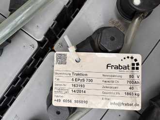 Used Forklift Truck JUNGHEINRICH EFG 430 Baujahr 2006/ Stunden 9086/ Akku 2014 ELEKTRO VIERRADFRONTSTAPLER (13000995)
