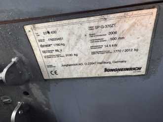 Used Forklift Truck JUNGHEINRICH EFG 430 Baujahr 2006/ Stunden 9086/ Akku 2014 ELEKTRO VIERRADFRONTSTAPLER (13000995)