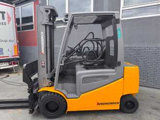 Used Forklift Truck JUNGHEINRICH EFG 430 Baujahr 2019/ Stunden 13656/ Akku NEU 2026 ELEKTRO VIERRADFRONTSTAPLER (13047357)