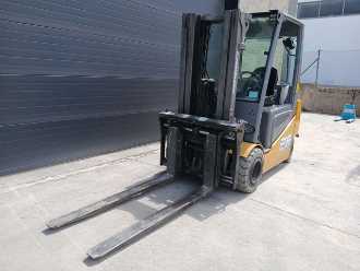 Used Forklift Truck JUNGHEINRICH EFG 430 CARRETILLA ELEVADORA ELECTRICA 3000 KG ELEKTRO VIERRADFRONTSTAPLER (13043795)