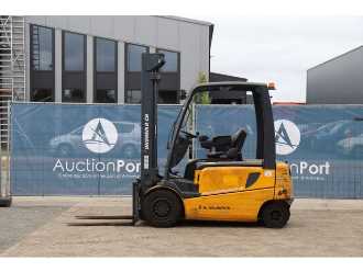 Used Forklift Truck JUNGHEINRICH EFG 430 ELEKTRO VIERRADFRONTSTAPLER (13064289)