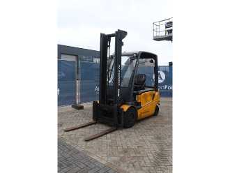 Used Forklift Truck JUNGHEINRICH EFG 430 ELEKTRO VIERRADFRONTSTAPLER (13064289)