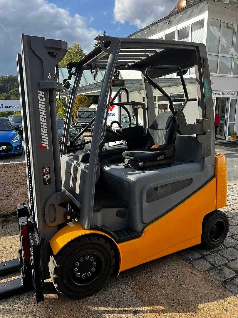 Used Forklift Truck JUNGHEINRICH EFG 430k ELEKTRO VIERRADFRONTSTAPLER (13076206)