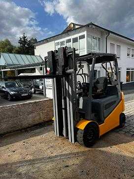 Used Forklift Truck JUNGHEINRICH EFG 430k ELEKTRO VIERRADFRONTSTAPLER (13076206)