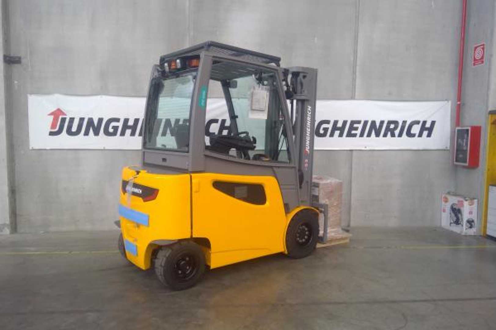 Used Forklift Truck JUNGHEINRICH EFG 430k GE 115 330 ZT ELEKTRO VIERRADFRONTSTAPLER (13001835)