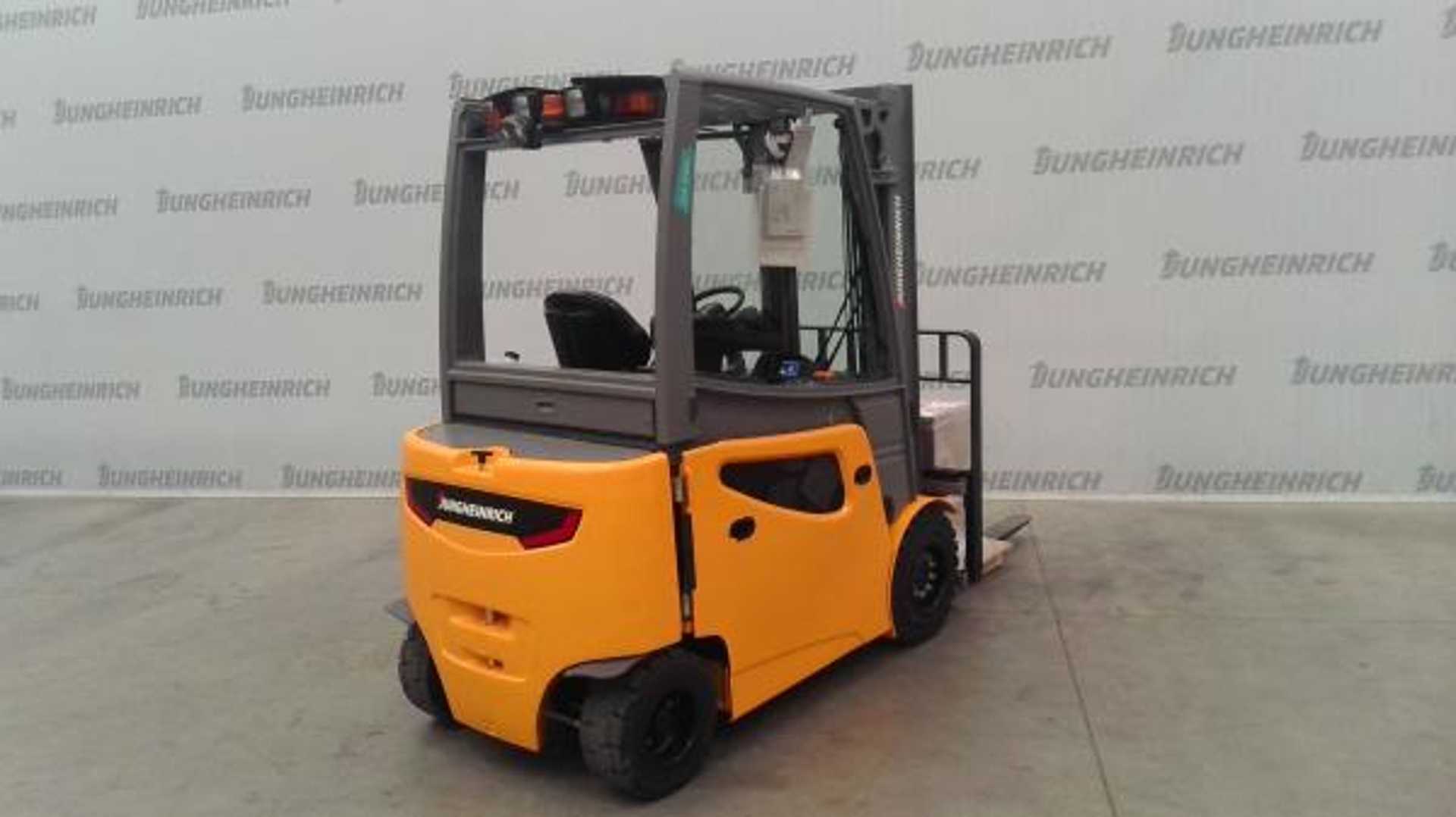 Used Forklift Truck JUNGHEINRICH EFG 430k SP G+E 115-330 ZT ELEKTRO VIERRADFRONTSTAPLER (13005581)
