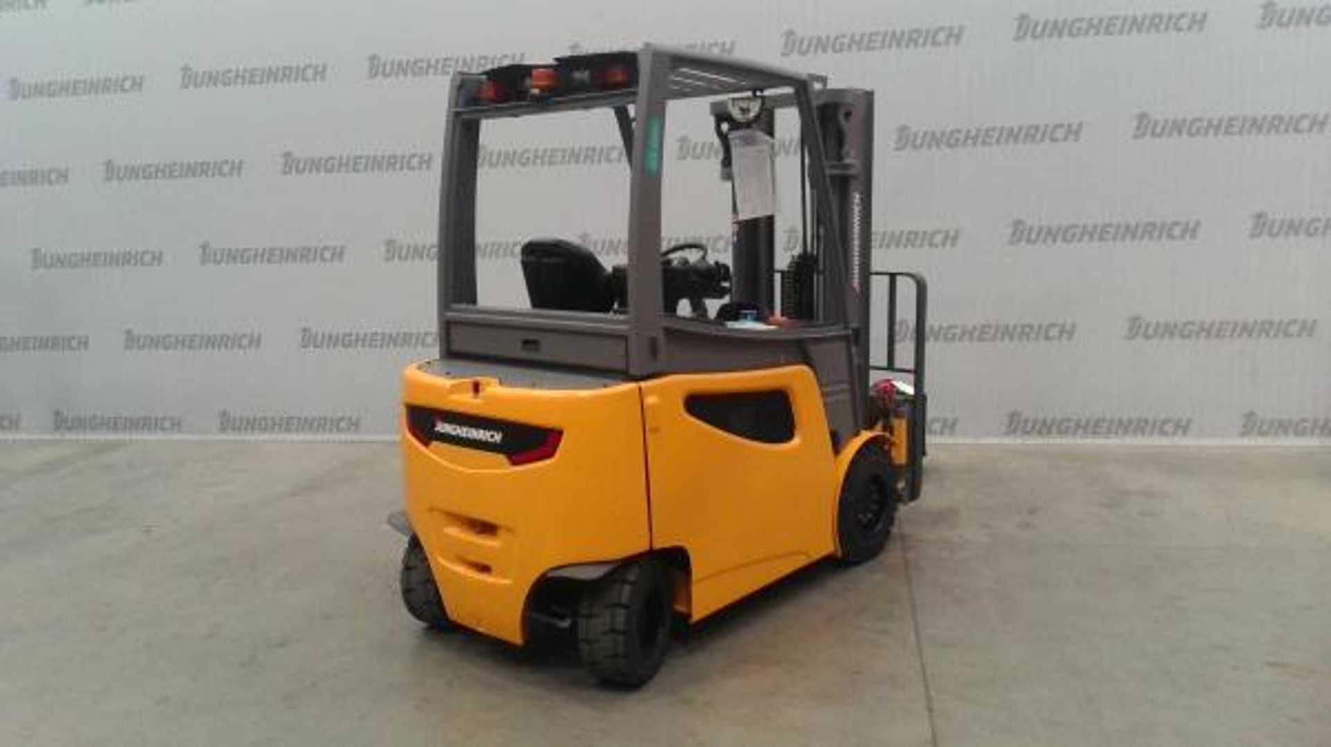 Used Forklift Truck JUNGHEINRICH EFG 430k SP G+E 120-470 DZ ELEKTRO VIERRADFRONTSTAPLER (13009963)
