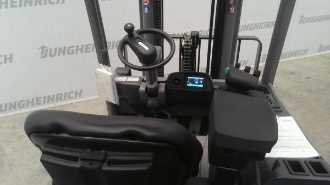 Used Forklift Truck JUNGHEINRICH EFG 430k SP G+E 140-440 DZ ELEKTRO VIERRADFRONTSTAPLER (12984265)