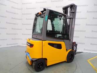 Used Forklift Truck JUNGHEINRICH EFG 430k SP G+ZVG 115-650 DZ ELEKTRO VIERRADFRONTSTAPLER (13057488)