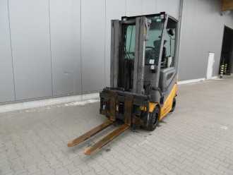 Used Forklift Truck JUNGHEINRICH EFG 430ks 115-500 DZ ELEKTRO VIERRADFRONTSTAPLER (12802971)