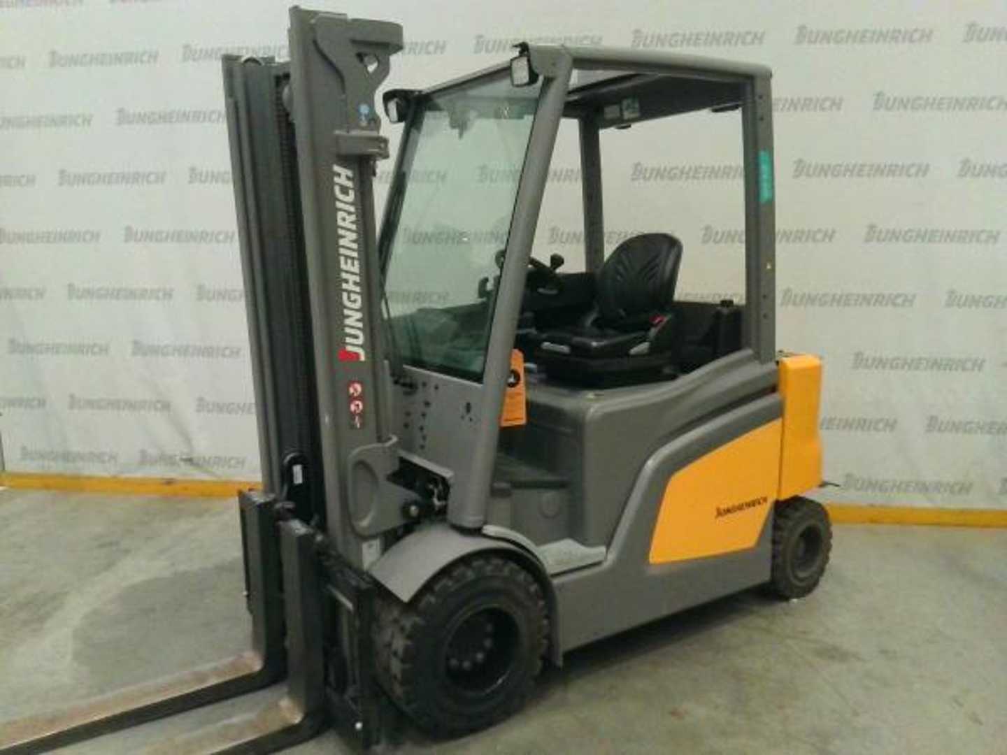 Used Forklift Truck JUNGHEINRICH EFG 435 E GE180-310ZT ELEKTRO VIERRADFRONTSTAPLER (12927286)
