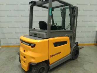 Used Forklift Truck JUNGHEINRICH EFG 435 E GE180-310ZT ELEKTRO VIERRADFRONTSTAPLER (12927286)