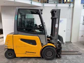Used Forklift Truck JUNGHEINRICH EFG 535 / 5323 Std. ELEKTRO VIERRADFRONTSTAPLER (13058019)