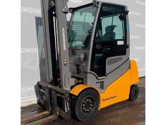 Used Forklift Truck JUNGHEINRICH EFG 535k 4000 ZT 1400mm SS+POS ELEKTRO VIERRADFRONTSTAPLER (12901315)