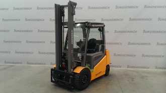 Used Forklift Truck JUNGHEINRICH EFG 535k SP E GE 430 ZT ELEKTRO VIERRADFRONTSTAPLER (12928532)