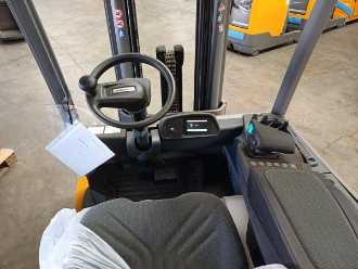 Used Forklift Truck JUNGHEINRICH EFG 535k SP E GE-470 DZ ELEKTRO VIERRADFRONTSTAPLER (12970267)