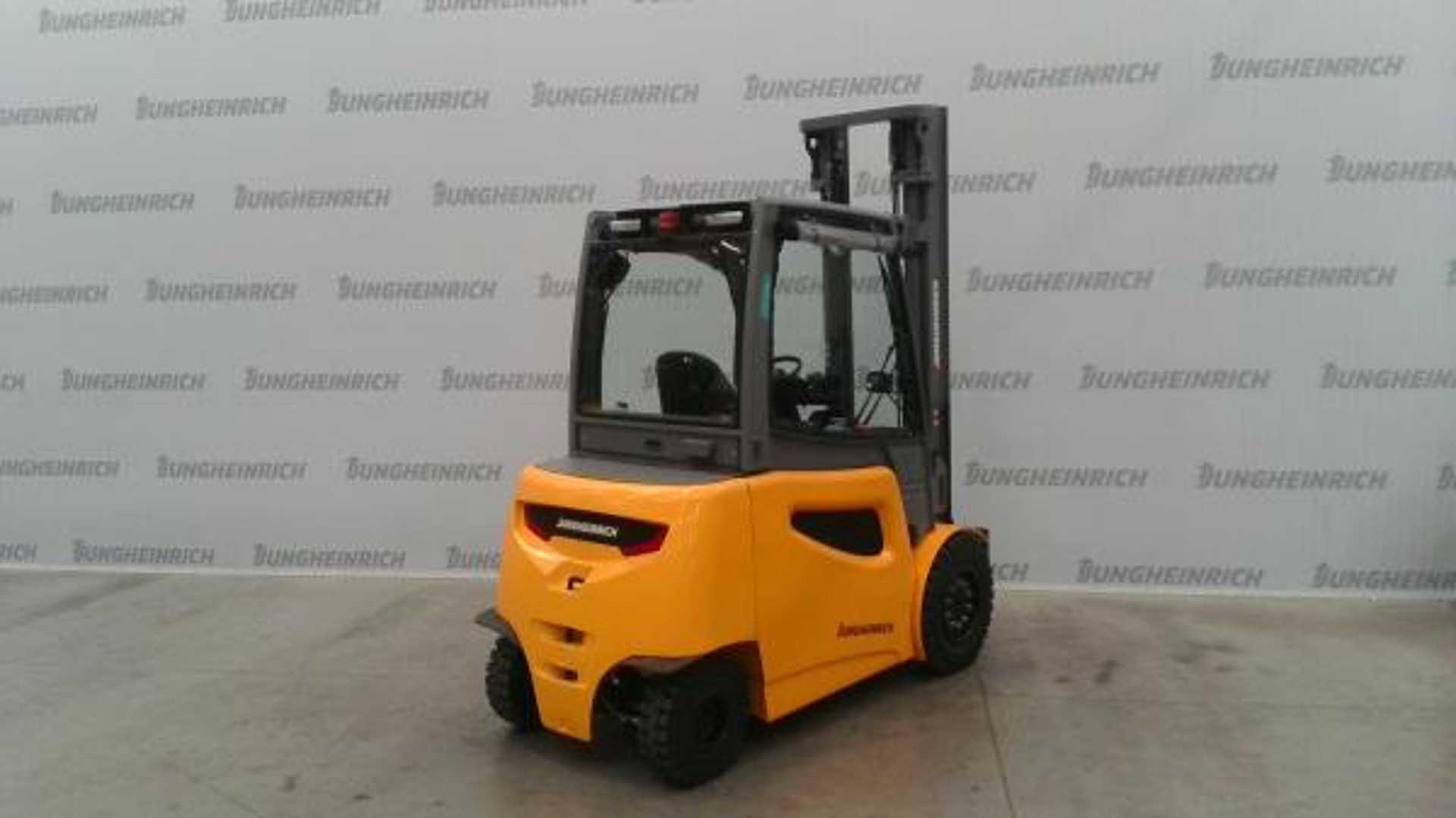 Used Forklift Truck JUNGHEINRICH EFG 535k SP GE 120- 430 ZT ELEKTRO VIERRADFRONTSTAPLER (13005485)